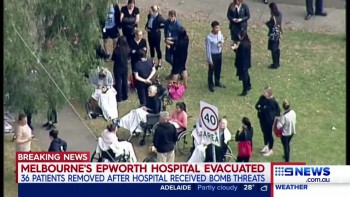 Australia sơ tán bệnh nhân do mối đe dọa bị đánh bom