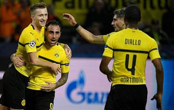 Dortmund dìm Monaco vào sâu khủng hoảng