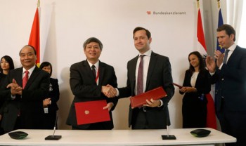 Việt Nam - Áo ký văn bản gia hạn hợp tác nghiên cứu khoa học