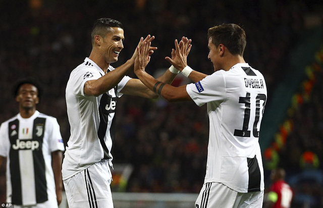 Dybala ghi bàn duy nhất đưa Juventus vượt qua Man Utd