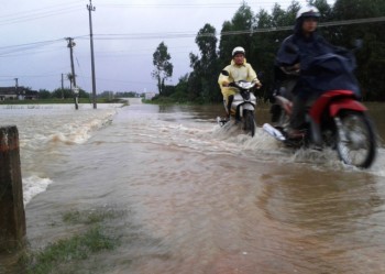 Các tỉnh Nam Trung Bộ tiếp tục có mưa lớn