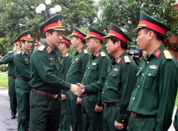 Trung tướng Phan Văn Giang thăm, kiểm tra tại Sư đoàn 968 (Quân khu 4)