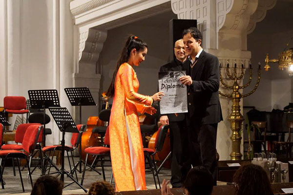 Tài năng piano Việt Nam đoạt giải cuộc thi quốc tế