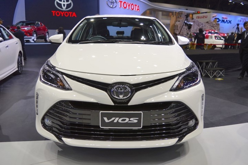 Toyota Vios 2017 chốt giá từ 423 triệu đồng tại Thái Lan