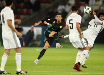 C.Ronaldo và Bale ghi bàn, Real Madrid vào chung kết FIFA Club World Cup