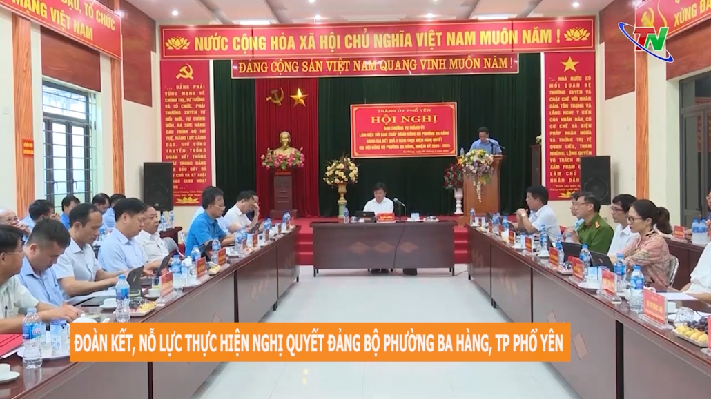 Đoàn kết, nỗ lực thực hiện nghị quyết đảng bộ phường Ba Hàng, TP Phổ Yên