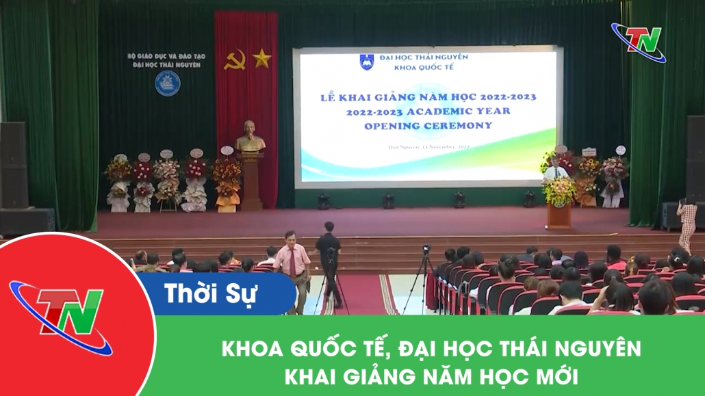 Khoa Quốc tế, Đại học Thái Nguyên khai giảng năm học mới