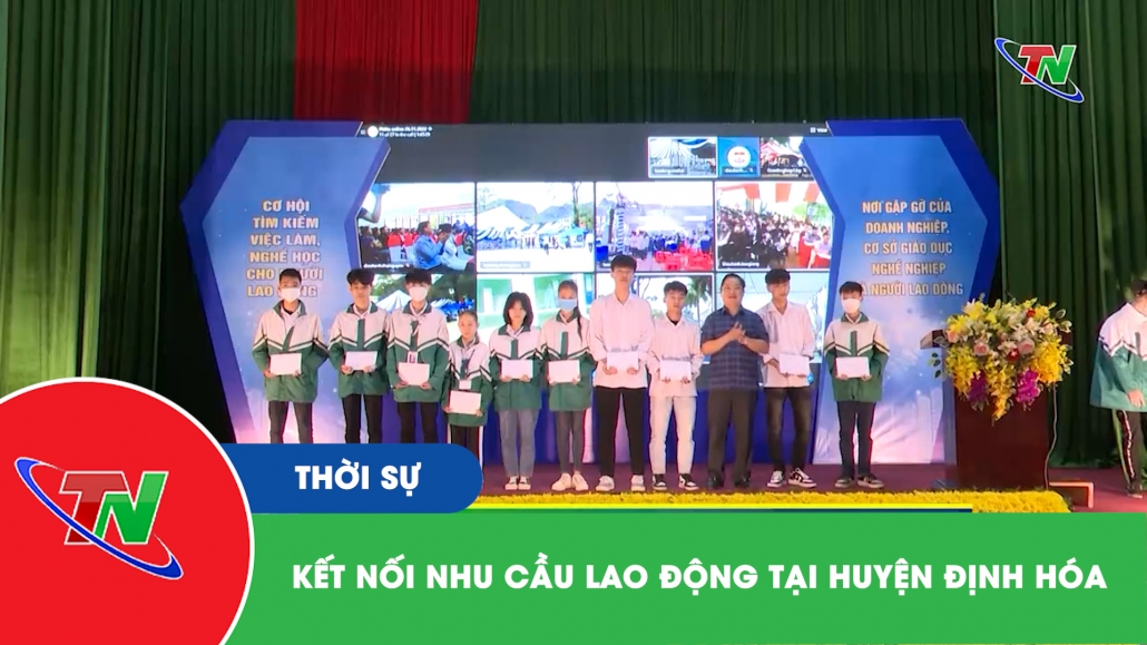 Kết nối nhu cầu lao động tại huyện Định Hóa