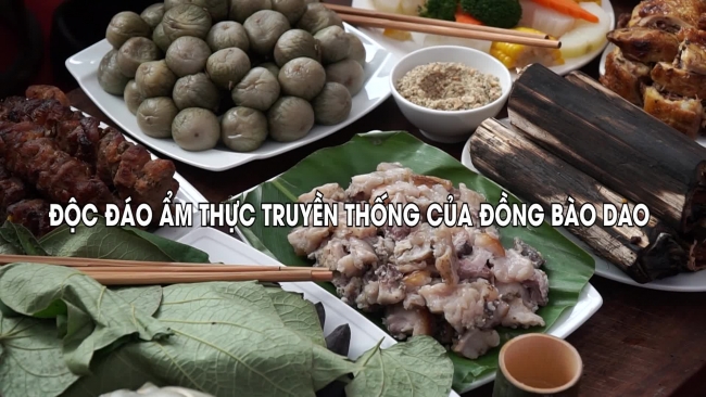UNIQUE TRADITIONAL CUISINE OF THE DAO ETHNIC PEOPLE