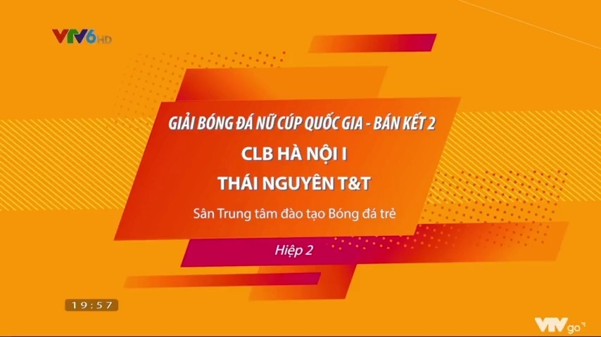 Giải bóng đá nữ Cúp Quốc gia 2022, trận bán kết 2: Thái Nguyên T&T - Hà Nội I