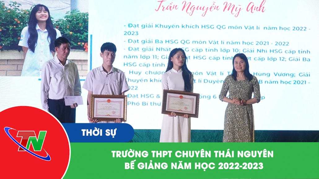 Trường THPT Chuyên Thái Nguyên bế giảng năm học 2022-2023