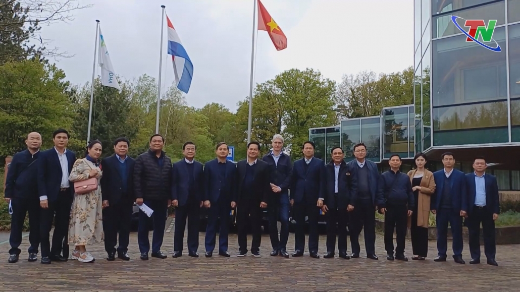 Delegation of Thai Nguyen province works in the Netherlands