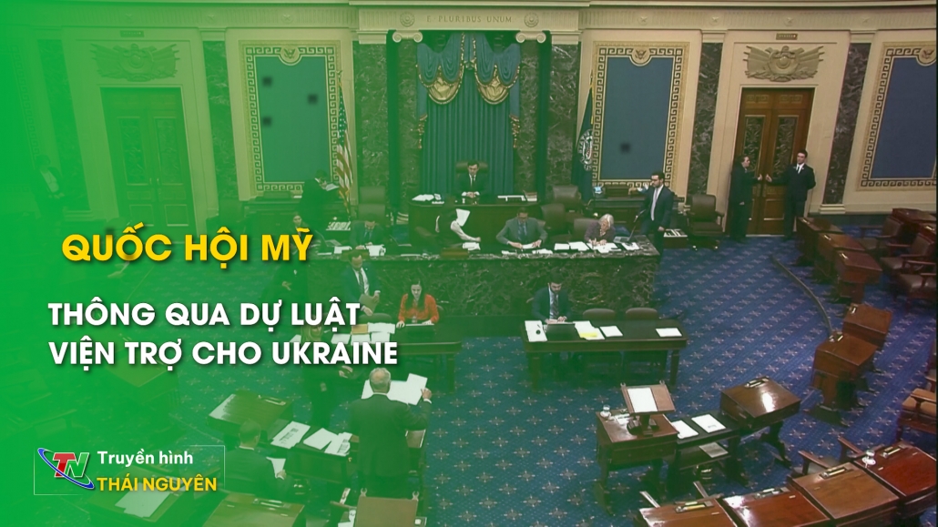 Quốc hội Mỹ thông qua dự luật viện trợ Ukraine -Bản tin trong nước -quốc tế ngày 24/4/2024