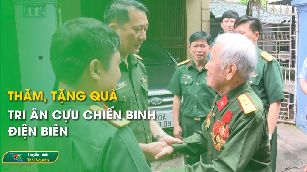 Thăm, tặng quà tri ân cựu chiến binh Điện Biên