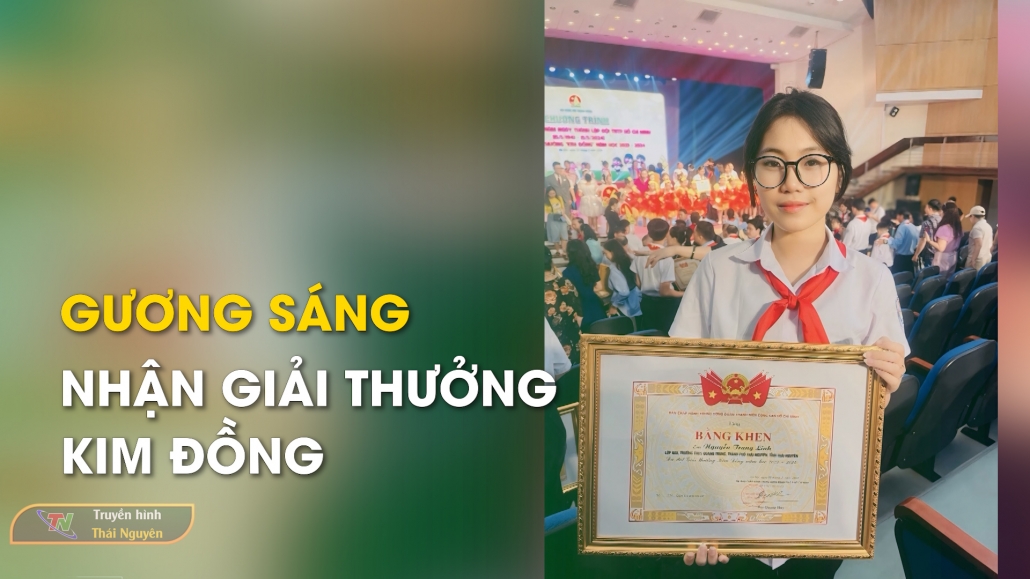 Gương sáng nhận giải thưởng Kim Đồng