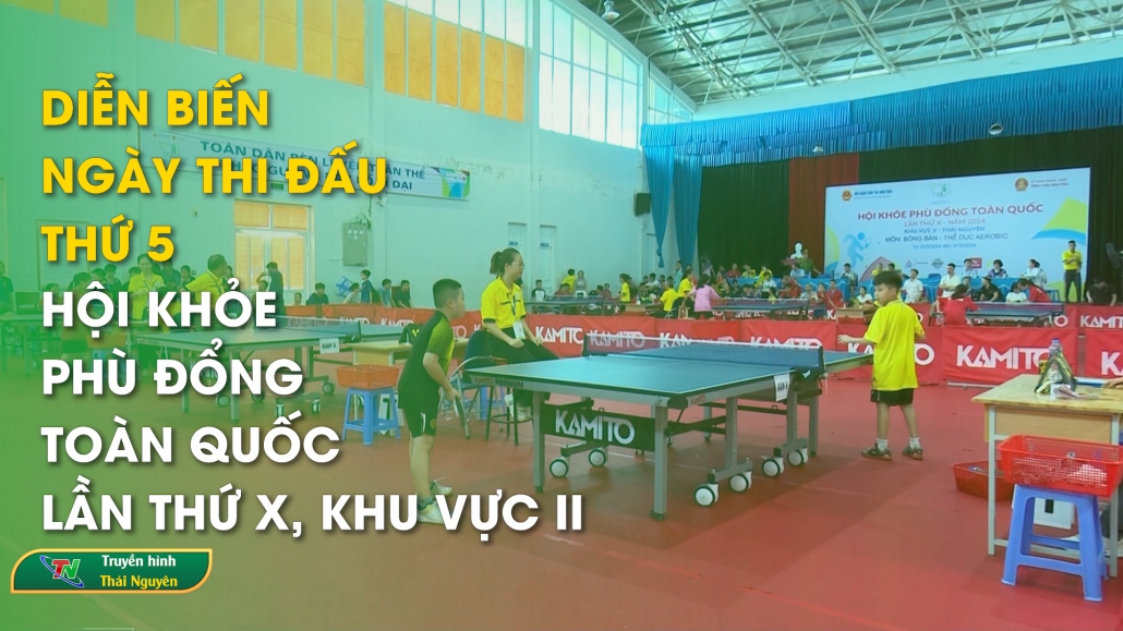 Diễn biến ngày thi đấu thứ 5 Hội khỏe Phù đổng toàn quốc lần thứ X, khu vực II