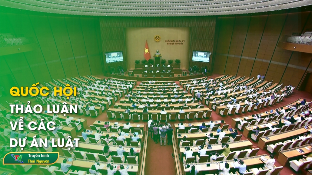 Quốc hội thảo luận về các dự án luật
