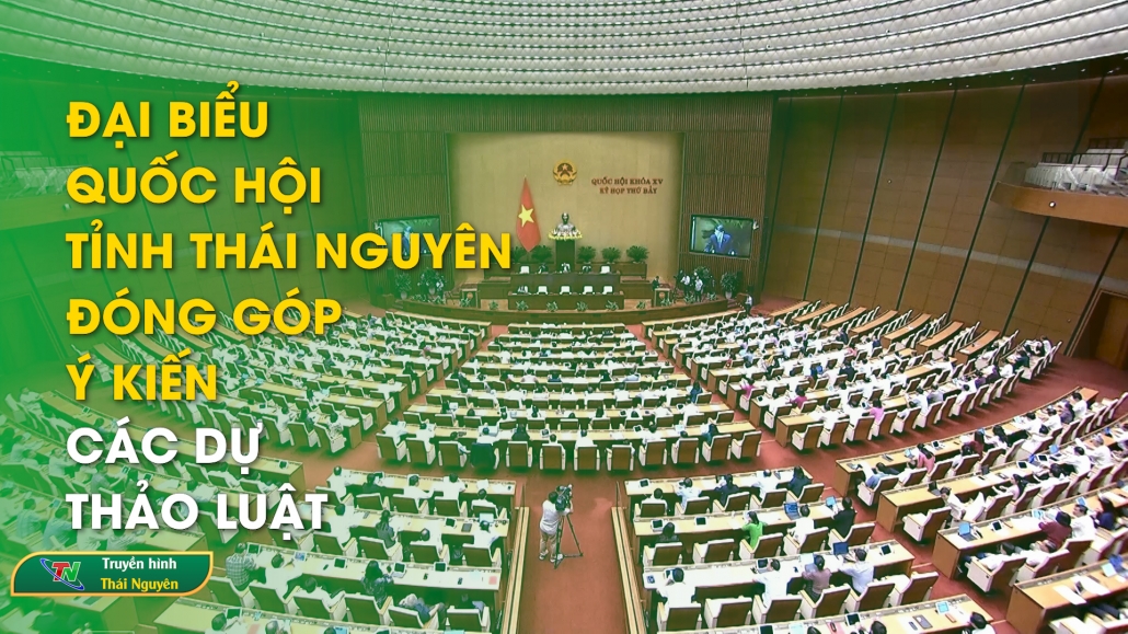 Đại biểu Quốc hội tỉnh Thái Nguyên đóng góp ý kiến các dự thảo luật