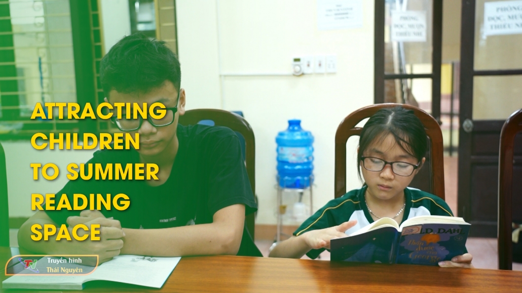 Attracting children to summer reading space – Thai Nguyen News 18/7/2024