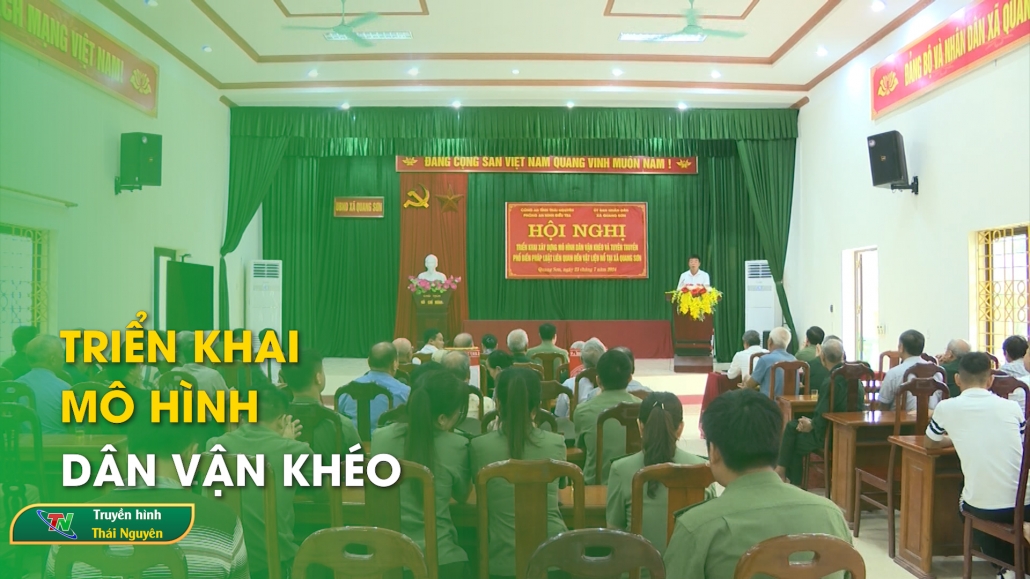 Triển khai mô hình “Dân vận khéo”