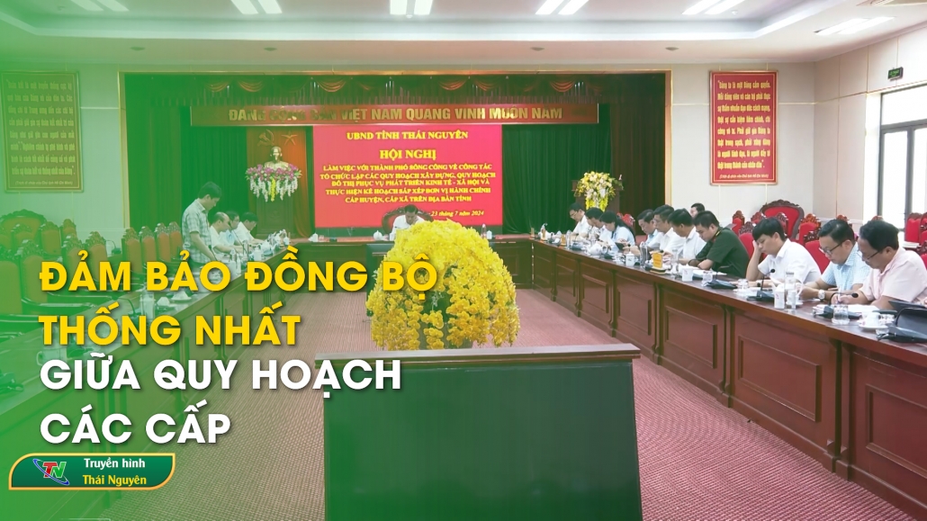 Đảm bảo đồng bộ, thống nhất giữa quy hoạch các cấp