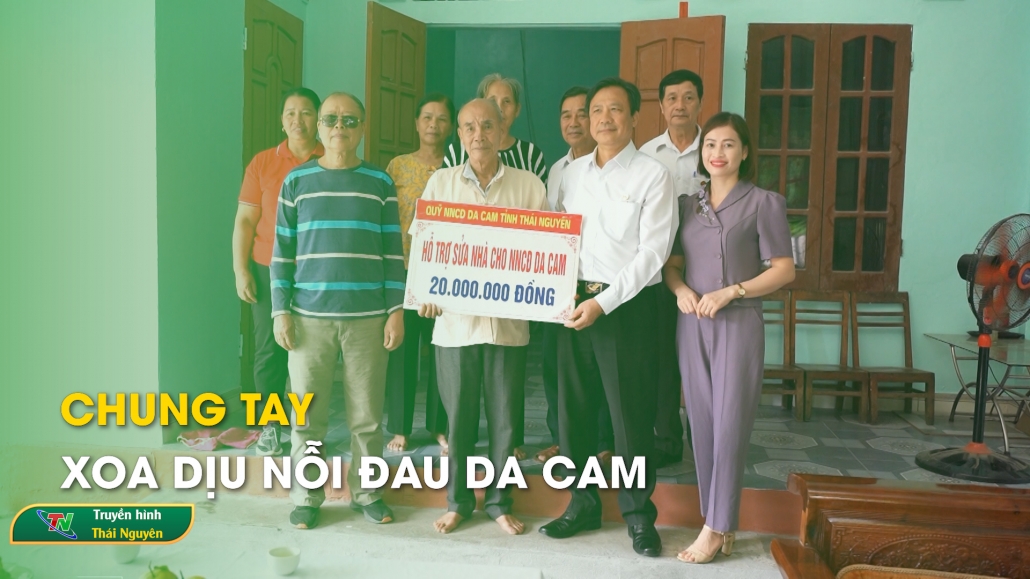 Chung tay xoa dịu nỗi đau da cam