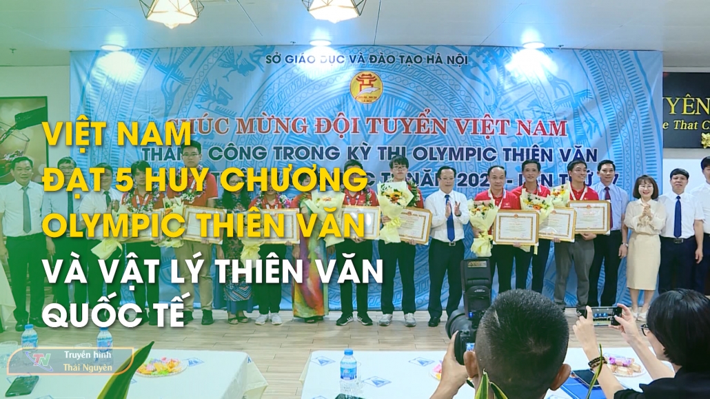 Việt Nam đạt 5 huy chương Olympic Thiên văn và Vật lý thiên văn quốc tế - Bản tin Trong nước quốc tế 29/8/2024