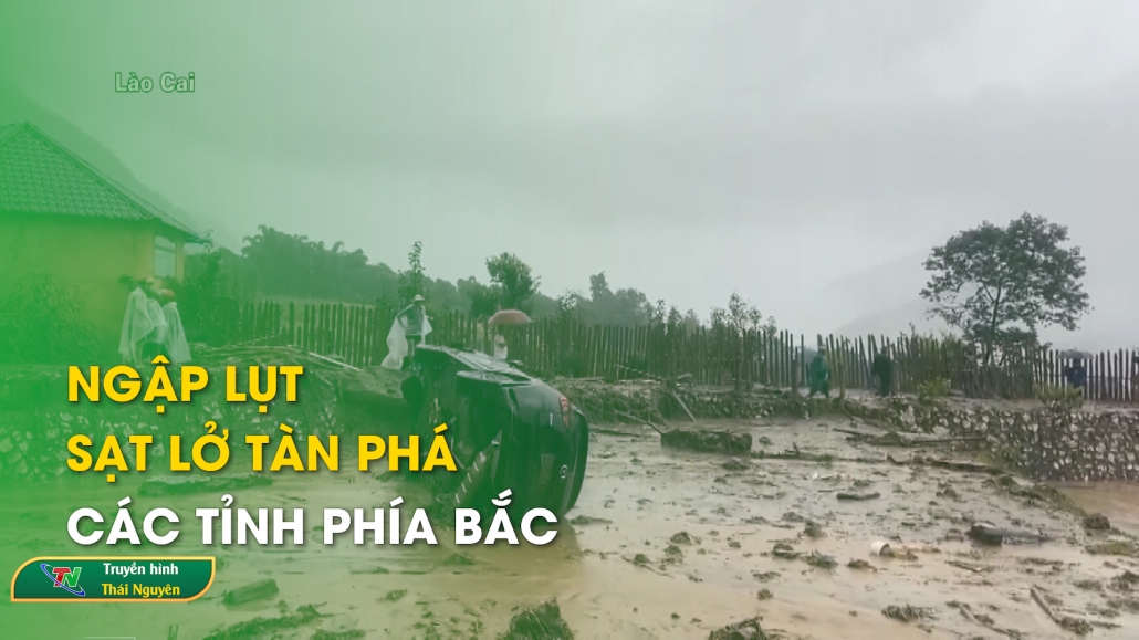 Ngập lụt, sạt lở tàn phá các tỉnh phía Bắc – Trong nước quốc tế