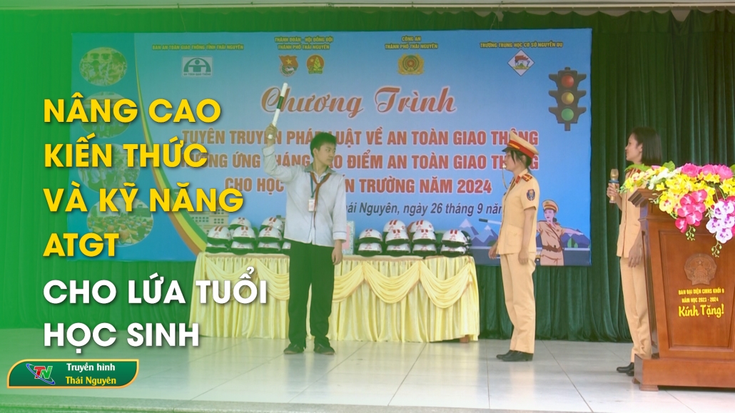 Nâng cao kiến thức và kỹ năng ATGT cho lứa tuổi học sinh