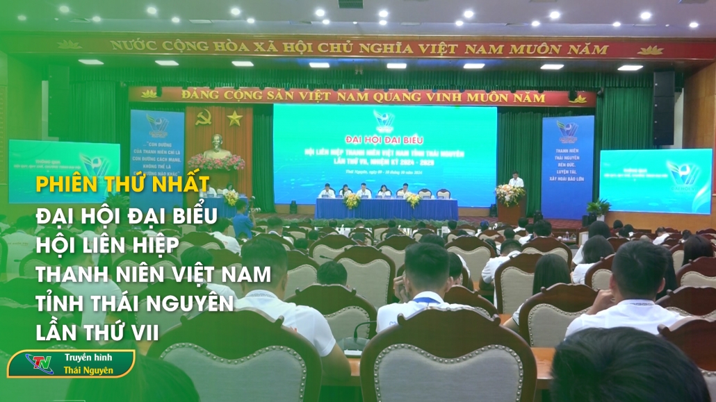 Phiên thứ nhất Đại hội đại biểu Hội Liên hiệp Thanh niên Việt Nam tỉnh Thái Nguyên lần thứ VII