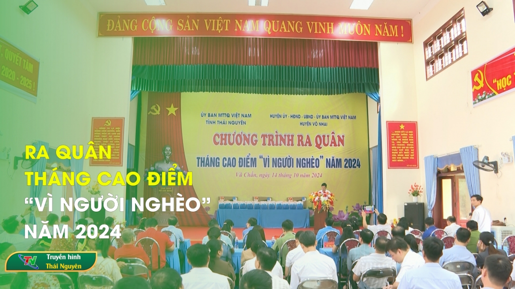 Ra quân tháng cao điểm “vì người nghèo” năm 2024