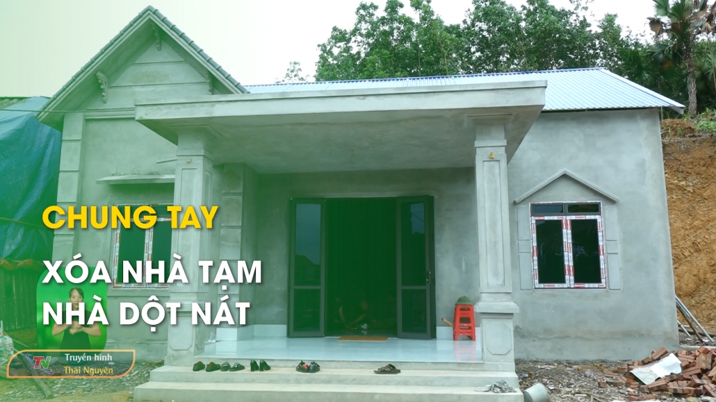 Chung tay xóa nhà tạm, nhà dột nát