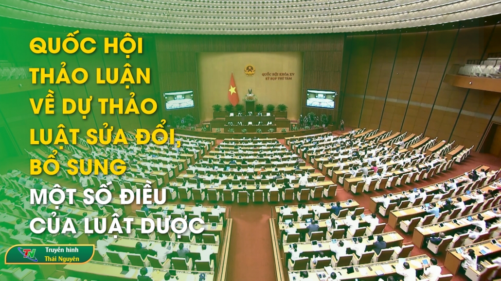 Quốc hội thảo luận về dự thảo luật sửa đổi, bổ sung một số điều của Luật Dược