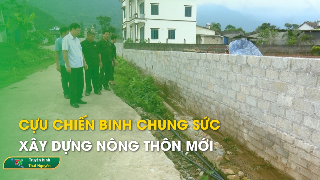 Cựu chiến binh chung sức xây dựng nông thôn mới