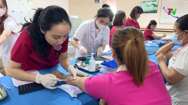 Thai Nguyen City collects 262 units of blood