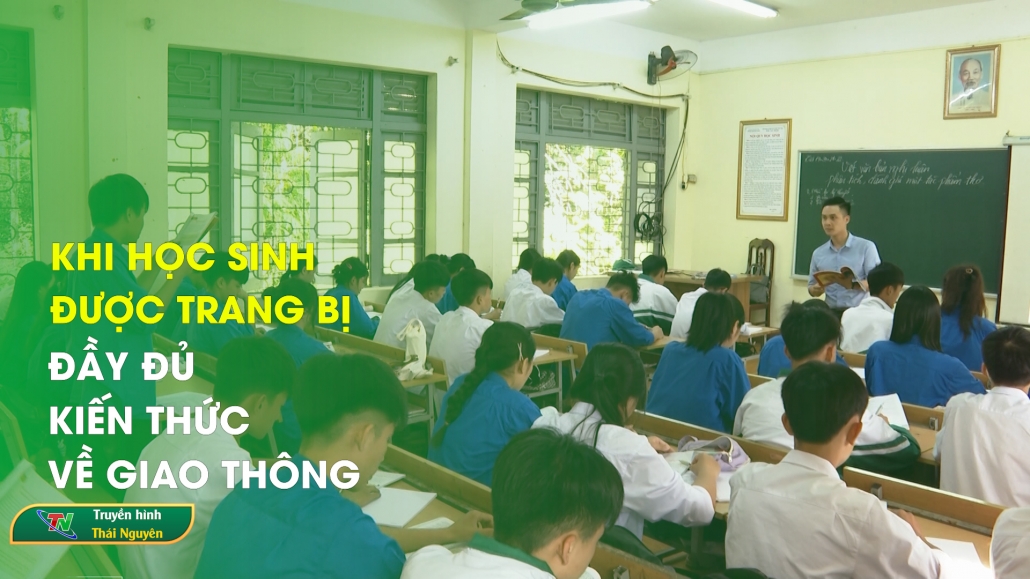 Khi học sinh được trang bị đầy đủ kiến thức về giao thông