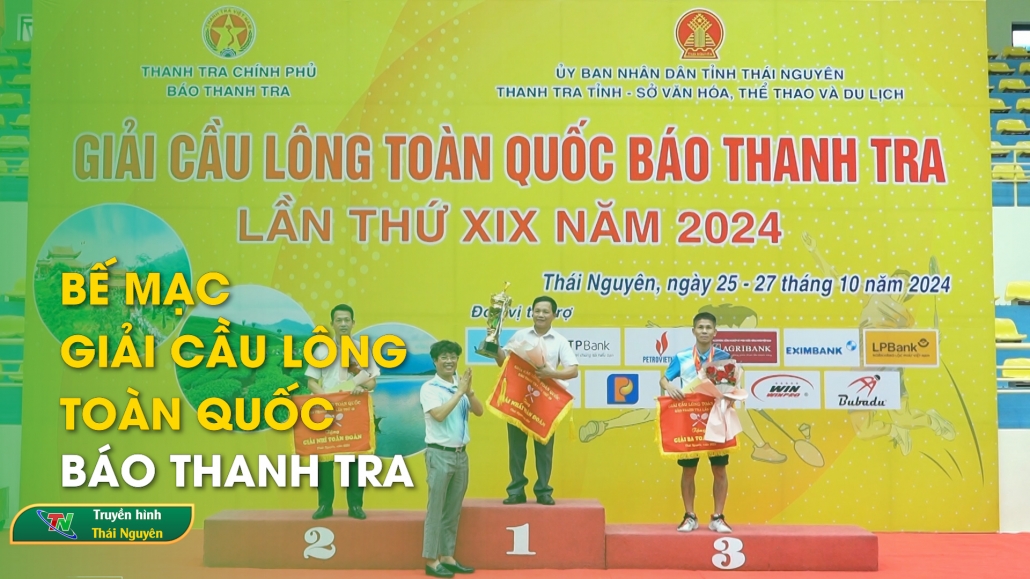 Bế mạc giải cầu lông toàn quốc Báo Thanh tra