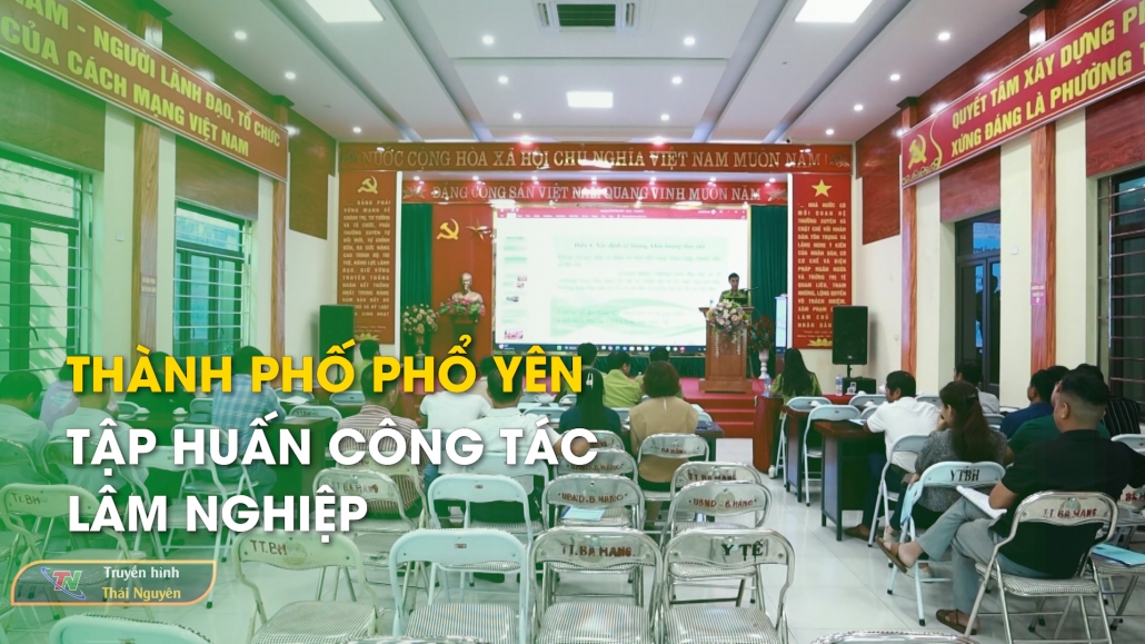 Thành phố Phổ Yên: Tập huấn công tác lâm nghiệp