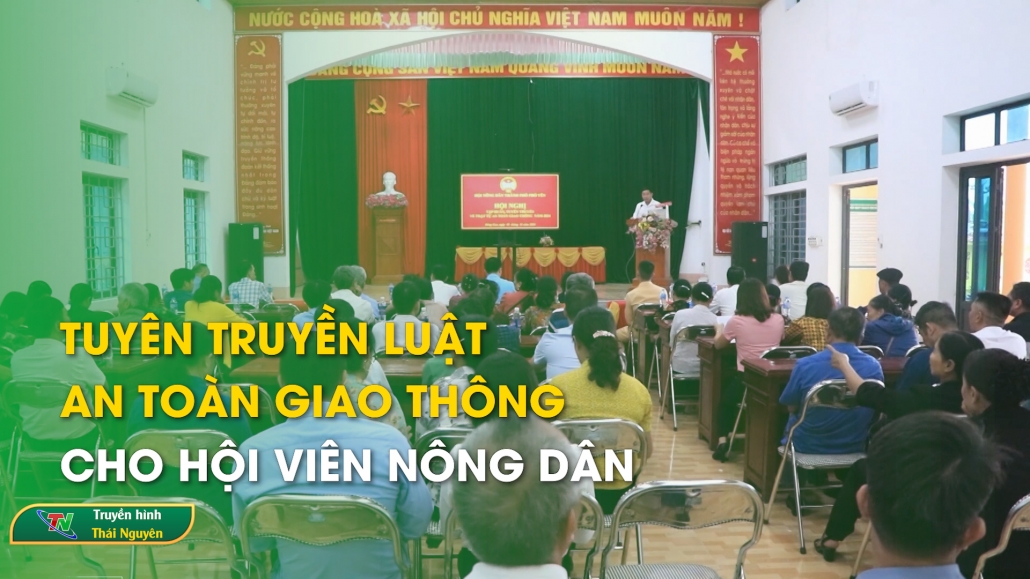 Tuyên truyền luật An toàn giao thông cho hội viên nông dân