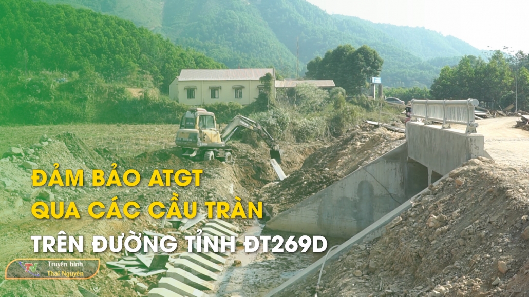 Đảm bảo ATGT qua các cầu tràn trên đường tỉnh ĐT269D – An toàn giao thông