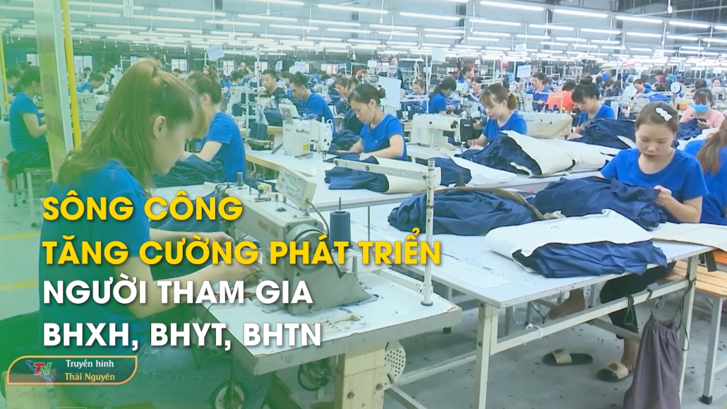 Sông Công tăng cường phát triển người tham gia BHXH, BHYT, BHTN