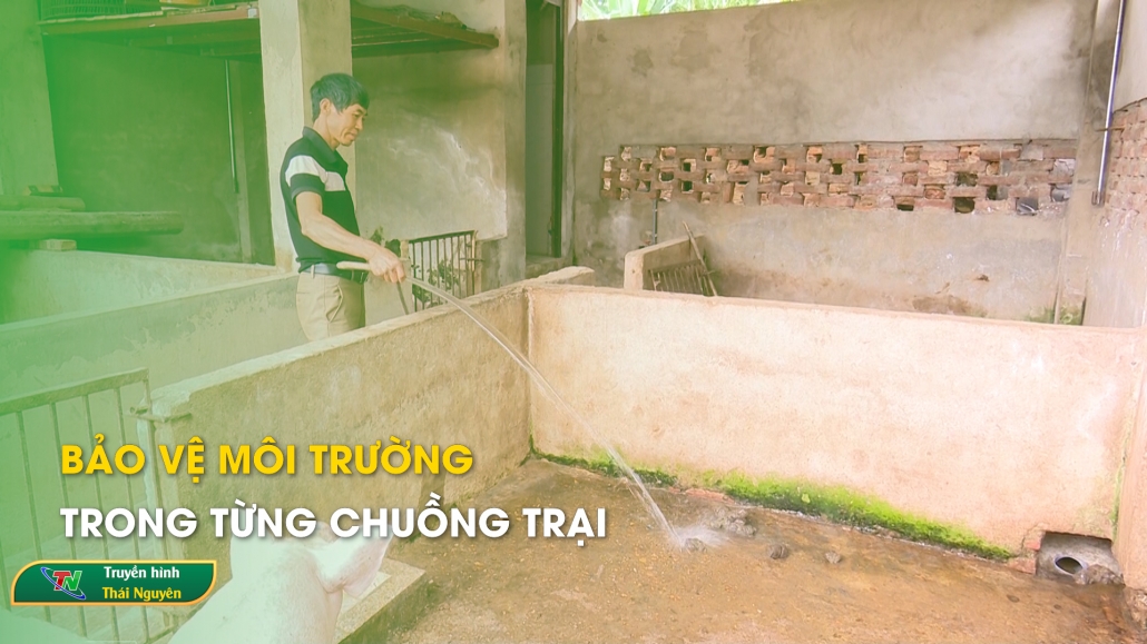 Bảo vệ môi trường trong từng chuồng trại