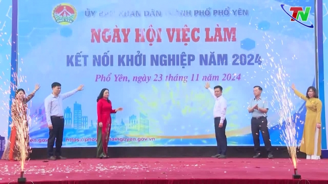 Pho Yen organizes job fair in 2024