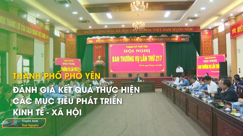 Thành phố Phổ Yên: Đánh giá kết quả thực hiện các mục tiêu phát triển kinh tế - xã hội