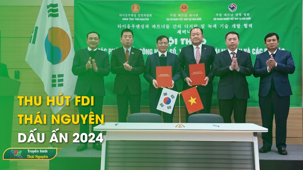 Thu hút FDI Thái Nguyên dấu ấn 2024