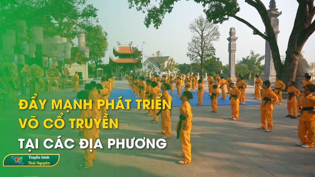 Đẩy mạnh phát triển võ cổ truyền tại các địa phương