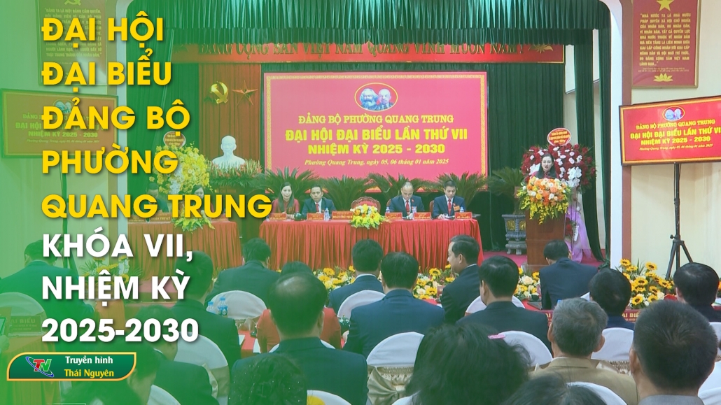 Đại hội Đại biểu Đảng bộ phường Quang Trung khóa VII, nhiệm kỳ 2025-2030