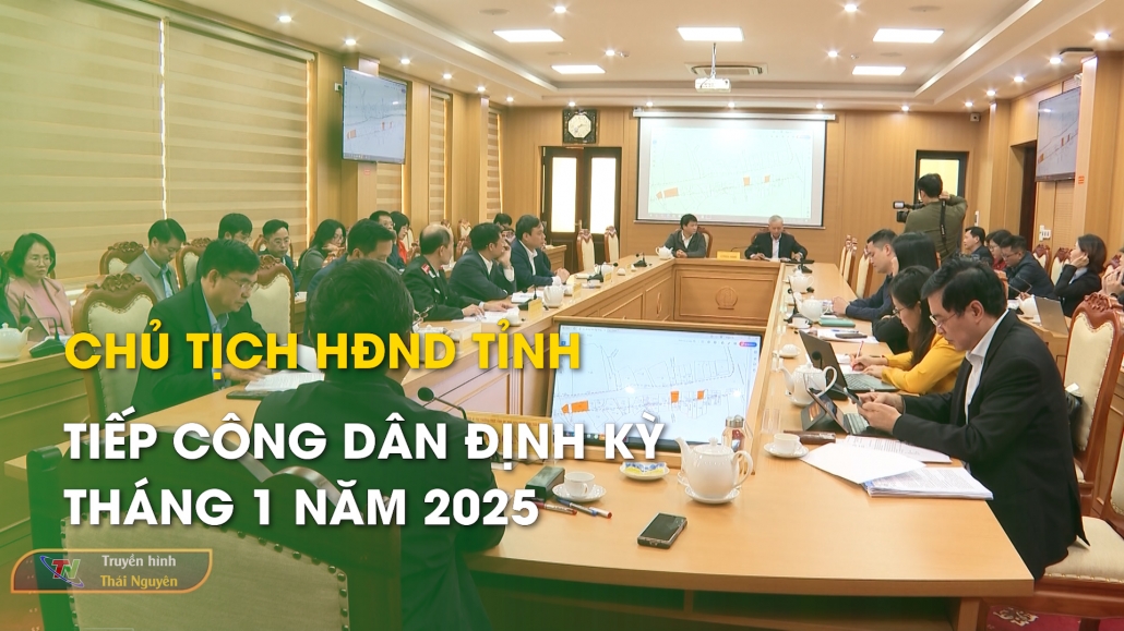 Chủ tịch HĐND tỉnh tiếp công dân định kỳ tháng 1 năm 2025