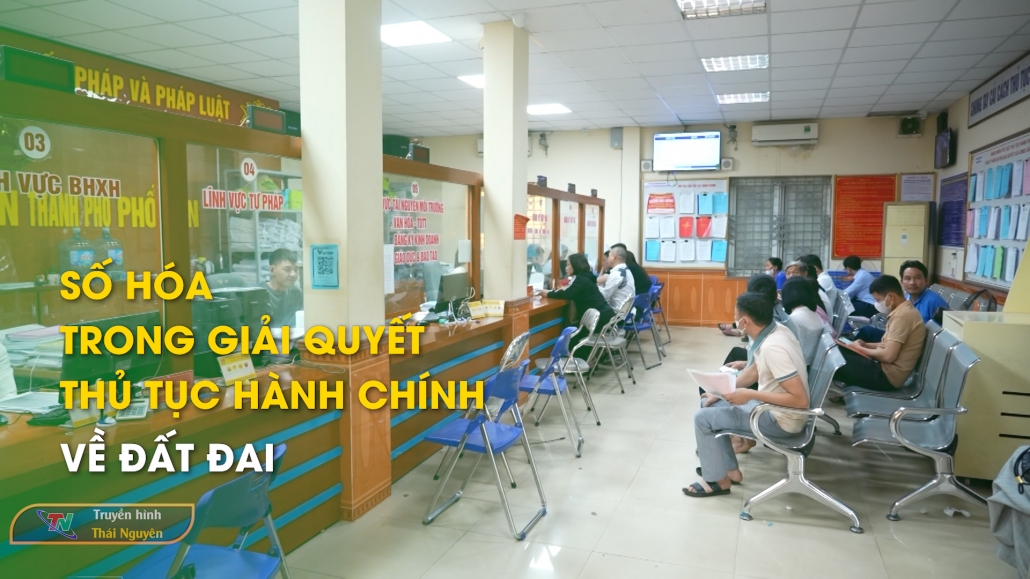 Số hóa trong giải quyết thủ tục hành chính về đất đai