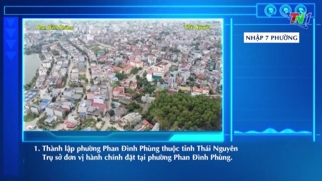 Dự thảo phương án sắp xếp đơn vị hành chính cấp xã tỉnh Thái Nguyên 16/4/2025